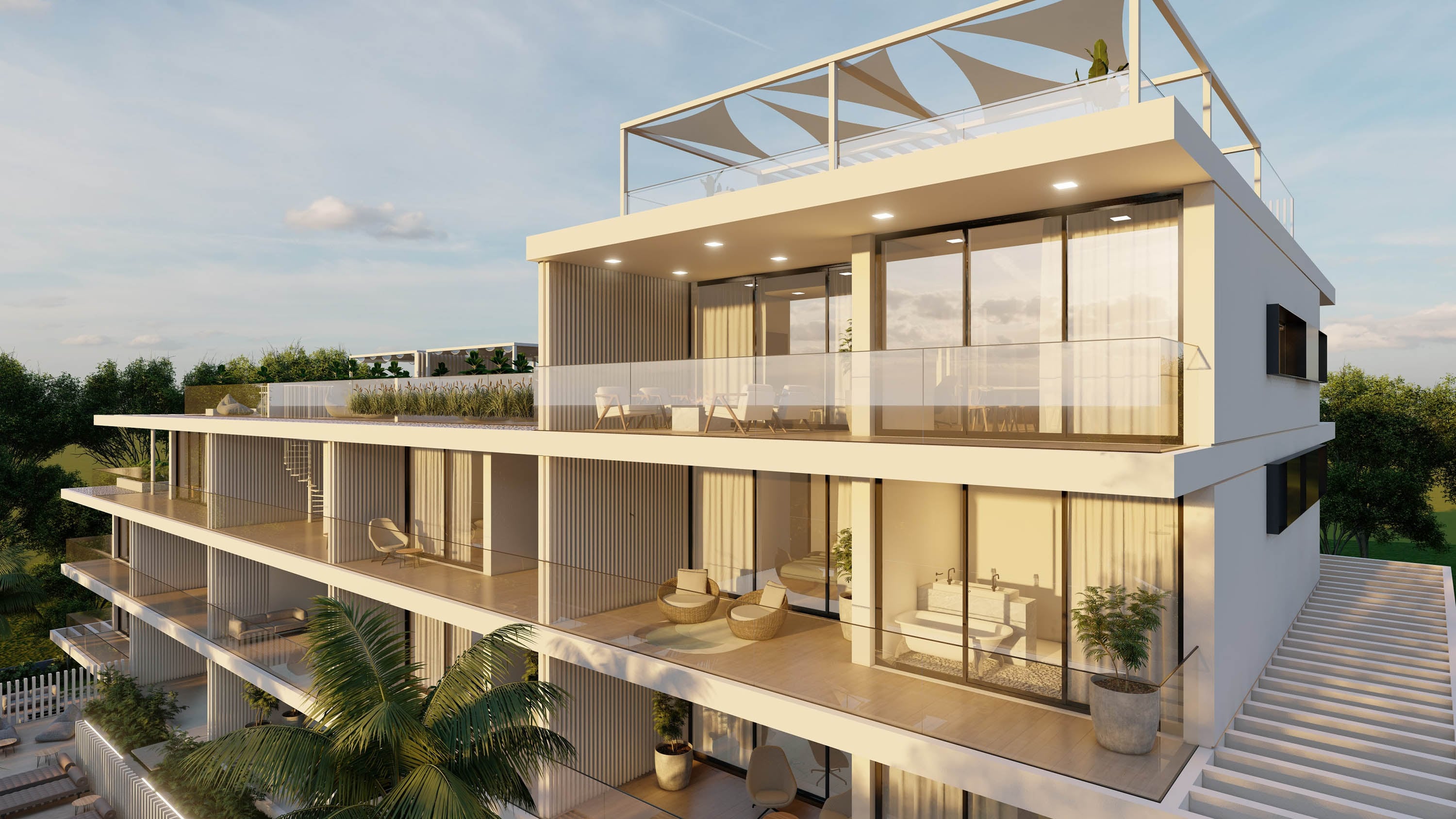 Luxury property background